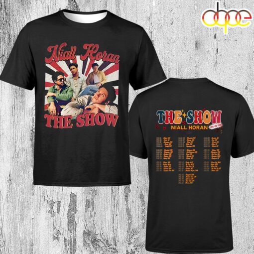 Tour Niall Horan 2024 The Show Live On Concert Unisex T-Shirt