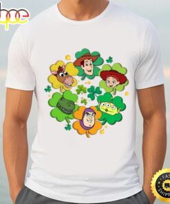 Toy Story Characters St Paddy’s Day Gifts For Him T-Shirt