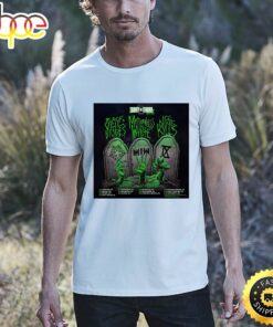 Trinity Of Terror Tour Concert Tickets 2023 Live Tour Dates Unisex T-Shirt