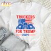 Truckers For Trump 2024 I Stand With Trump President Election 2024 Shirt