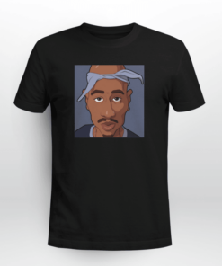 Tupac Shakur Turban Art T Shirt