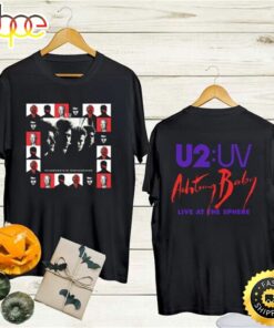 U2 Achtung Baby Live At Sphere T-Shirt Rock Band Las Vegas
