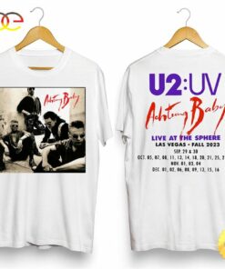 U2 Band Concert Merch Shirt Achtung Baby Live At Sphere