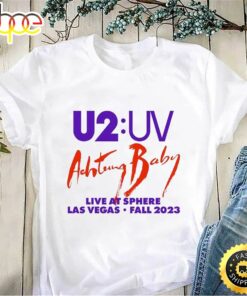 U2 Uv Achtung Baby Live At Sphere 2023 Tour Shirt