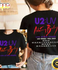 U2 Uv Achtung Baby Live At Sphere Merch, Achtung Baby At Sphere Las Vegas Shirt, U2 Uv Rock Band T-Shirt