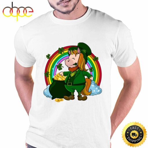 Unicorn Leprechaun St Patricks Unicorn T-Shirt