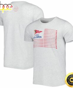 Unisex 2023 U.S. Open Swing Juice Heather Gray Club T-shirt