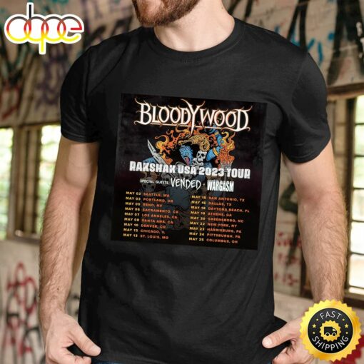 Us Headlining Tour Dates For Bloodywood May 2023 Tshirt