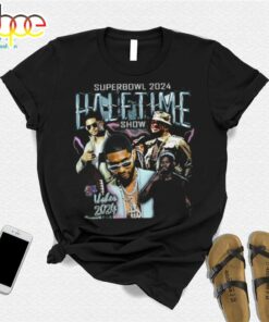 Usher 2000s Artist Super Bowl 2024 Halftime Show Graphic Tee Usher Show Shirt