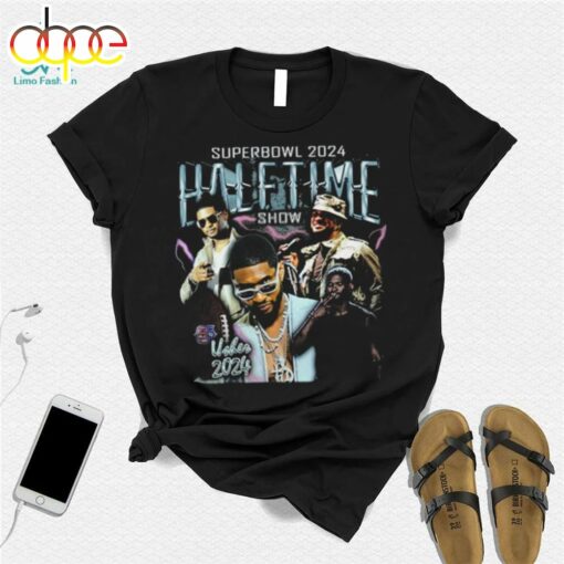 Usher 2000s Artist Super Bowl 2024 Halftime Show Graphic Tee Usher Show Shirt