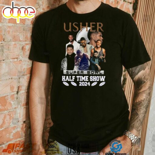 Usher Super Bowl Half Time Show 2024 Shirt