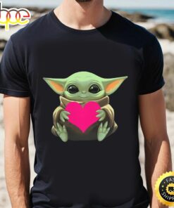 Valentine’s Day Baby Yoda Heart Funny Shirt