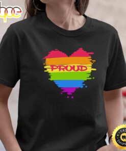 Valentine Love Heart Love You Out and Proud LGBT Gay Pride Long Sleeve Valentines Day T shirt 1