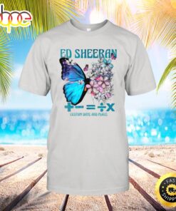 Vintage Butterfly Ed Tour 2023 Ran Mathematic Tour 2023 Shirt