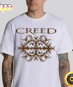 Vintage Creed Band Logo T-Shirt Creed Band Fan Gift Shirt Creed 2024 Tour Unisex Shirt Rock Band Creed Graphic Shirt