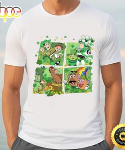 Vintage Disney Toy Story Family St Patricks Day Shirt