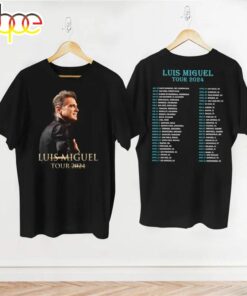 Vintage Luis Miguel Tour 2024 Shirt, Luis Miguel Tour Merch Fan Gift Shirt