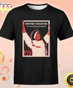 Vintage Whitney Houston Super Bowl T-shirt
