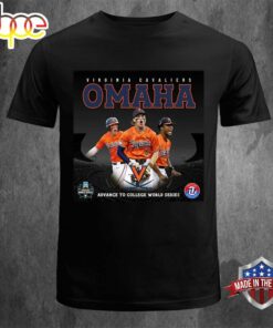 Virginia Cavaliers Omaha 2024 Advance To Men’s College World Series T-Shirt