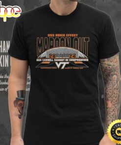 Virginia Tech Hokies Basketball Hokie Effect Maroon Out 2024 T Shirt