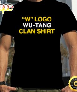 W Logo Wu Tang Clan Shirt