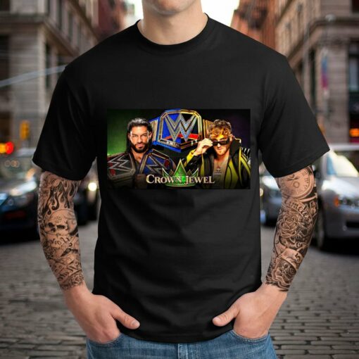 WWE Crown Jewel 2022 November 5 Roman Reigns Vs Logan Paul Unisex Tshirt