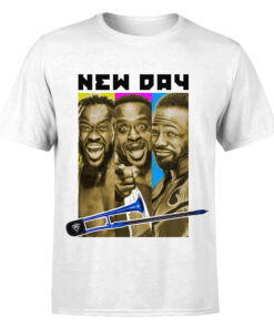 WWE Kofi Kingston Xavier Woods Big E New Day T Shirt 1