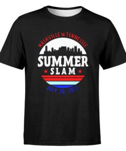 WWE SummerSlam 2022 Nashville Tennessee Classic T-Shirt