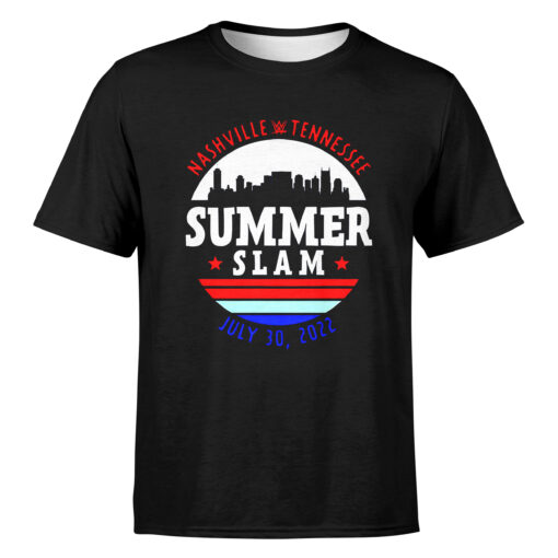 WWE SummerSlam 2022 Nashville Tennessee Classic T-Shirt