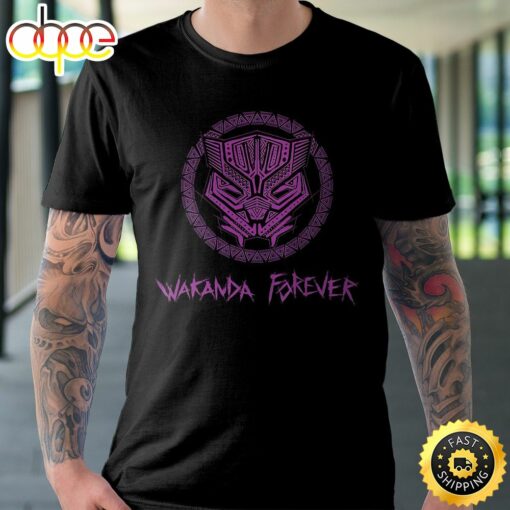 Wakanda Forever Logo Marvel Unisex T-shirt