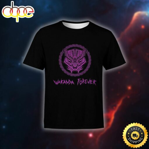 Wakanda Forever Logo Marvel Unisex T-shirt