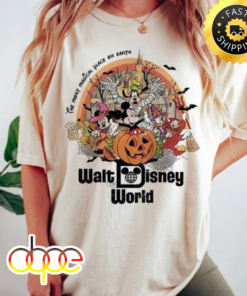 Walt Disney World Mickey And Friends Halloween T-shirt