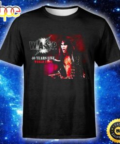 Wasp Announces The 40th Never Stops Tour For This Summer Unisex T-Shirt