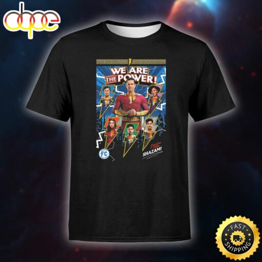 We Are The Power Shazam Poster T-Shirt