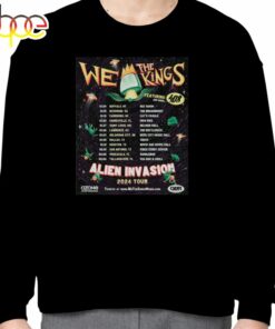 We The Kings Alien Tour 2024 Shirt