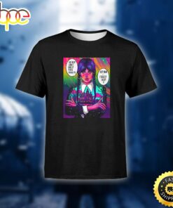 Wednesday 2022 TV Series Wednesday Addams Best Art Print T Shirt 1