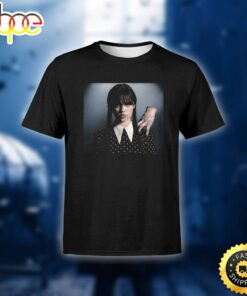 Wednesday Addams and Thing T shirt 1