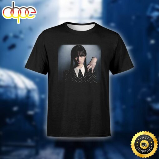 Wednesday Addams and Thing T-shirt