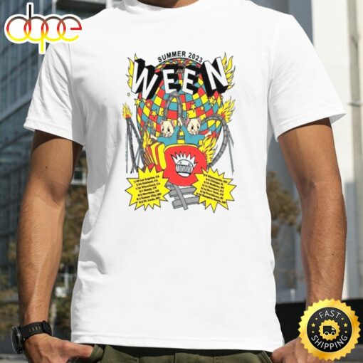 Ween Summer Tour 2023 Unisex White T-Shirt