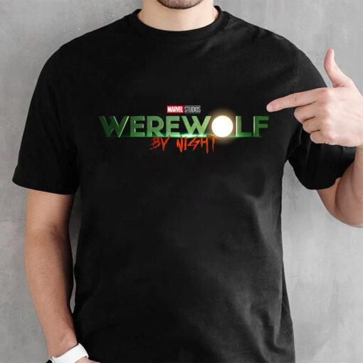 Werewolf By Night Marvel Studio’s Official Logo Unisex T Shirt