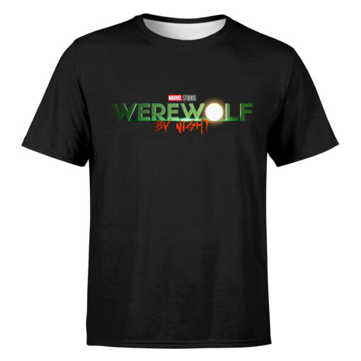 Werewolf By Night Marvel Studio’s Official Logo Unisex T Shirt