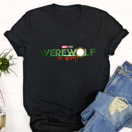 Werewolf By Night Marvel Studio’s Official Logo Unisex T Shirt