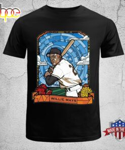 Willie Mays New York Giants Baseball MLB Mays 2024 Unisex T-Shirt