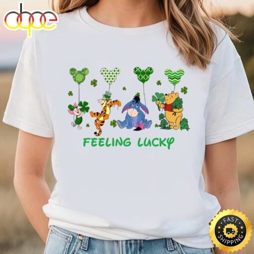 Winnie The Pooh And Friends Feeling Lucky Shirt