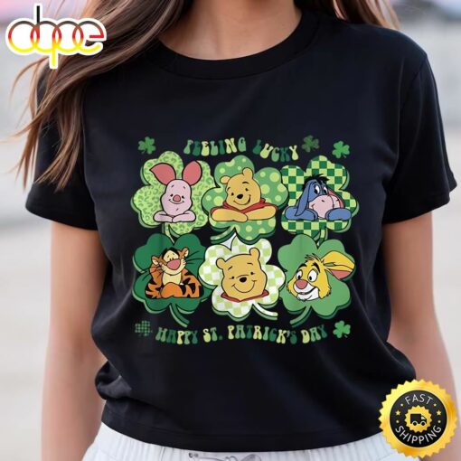 Winnie The Pooh Happy St. Patrick’s Day Disney Shirt