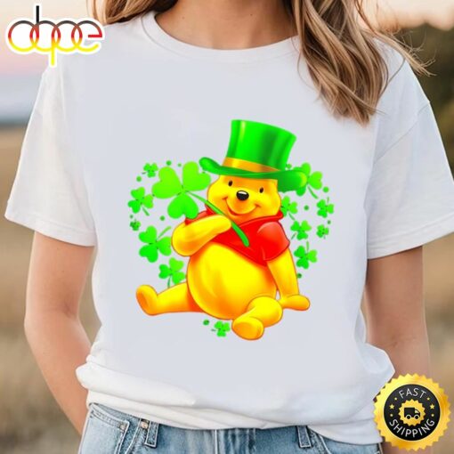 Winnie The Pooh Heart St.patrick’s Day Leprechaun Shirt