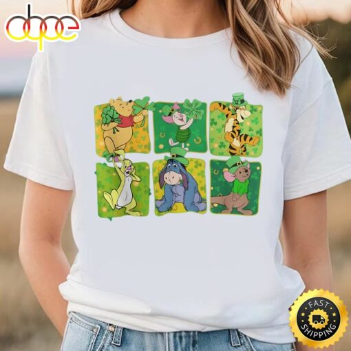 Winnie The Pooh St. Patrick’s Day Disney St Patricks Shirt