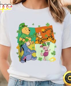 Winnie The Pooh St Patricks Day Shirt, Pooh And Friends Patrick