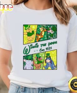 Winnie the Pooh St Patricks Day Shirt, Disney Happy St. Patricks