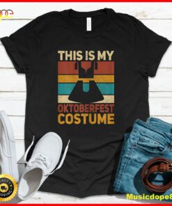 Womens This Is My Oktoberfest Costume Women German Dirndl Outfit T-Shirt